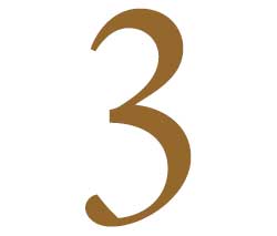The number three