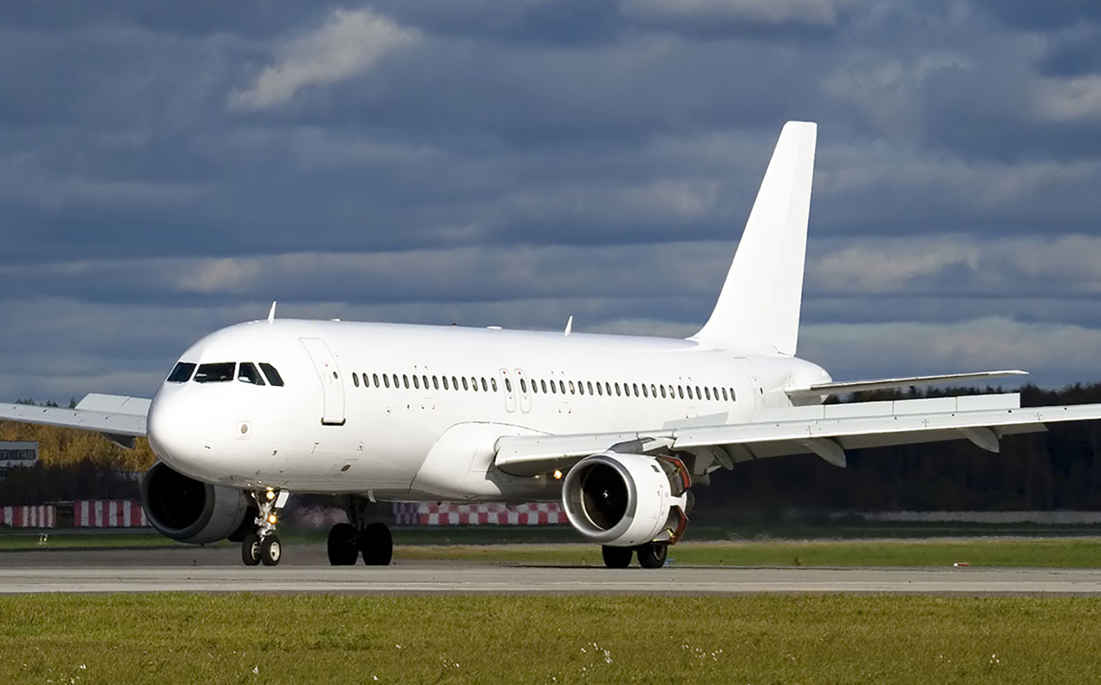 Airbus A320 private aircraft charter preparing for flight
