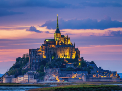 Mont Saint Michel, France